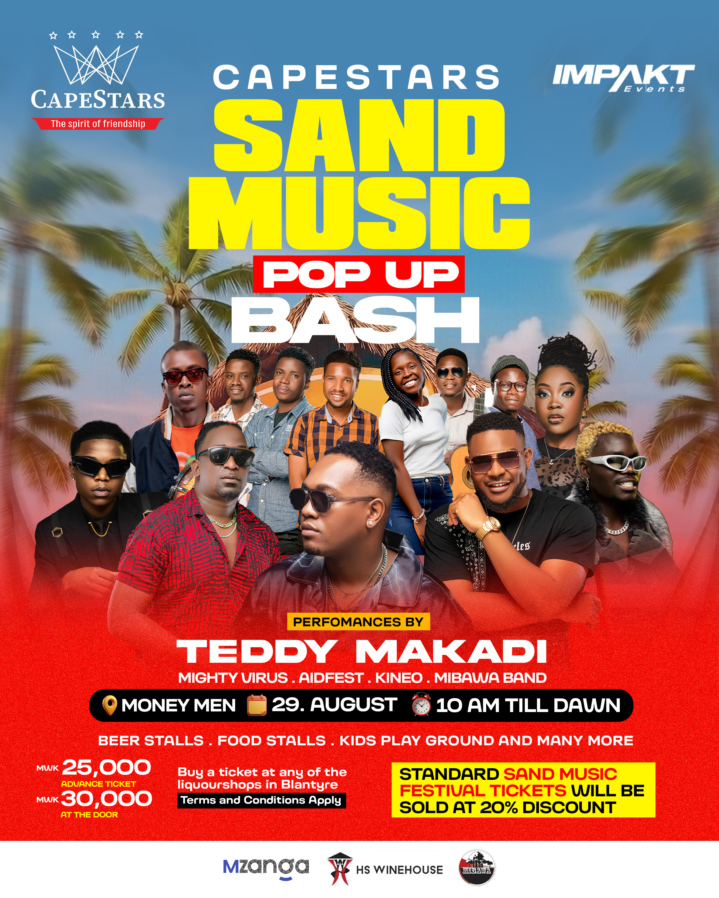 Sand Music Popup Bash